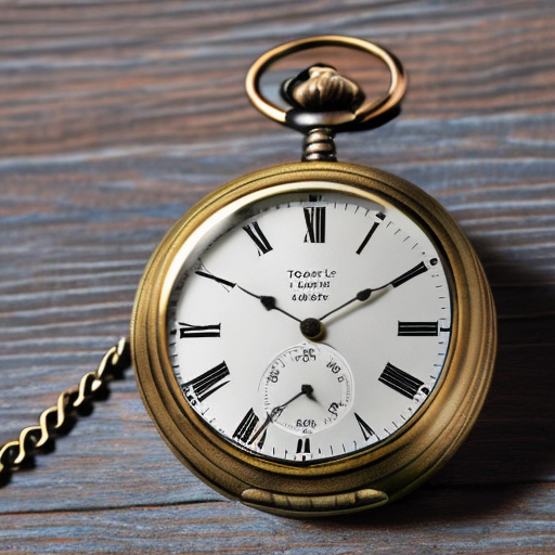 Photo of a pocket watch.